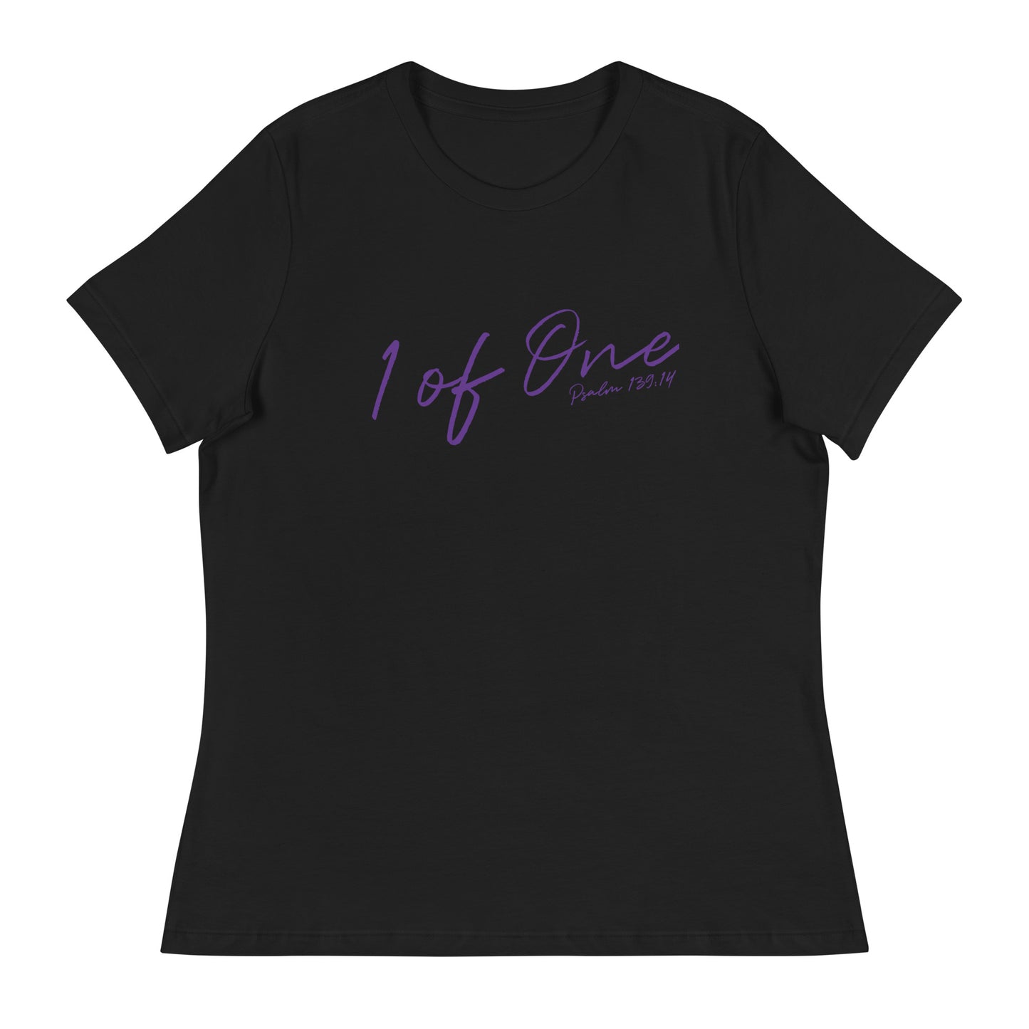 Women's 1 Of One Purple T-Shirt